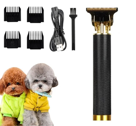 Professional Pet Hair Clipper - USB Rechargeable Grooming Trimmer