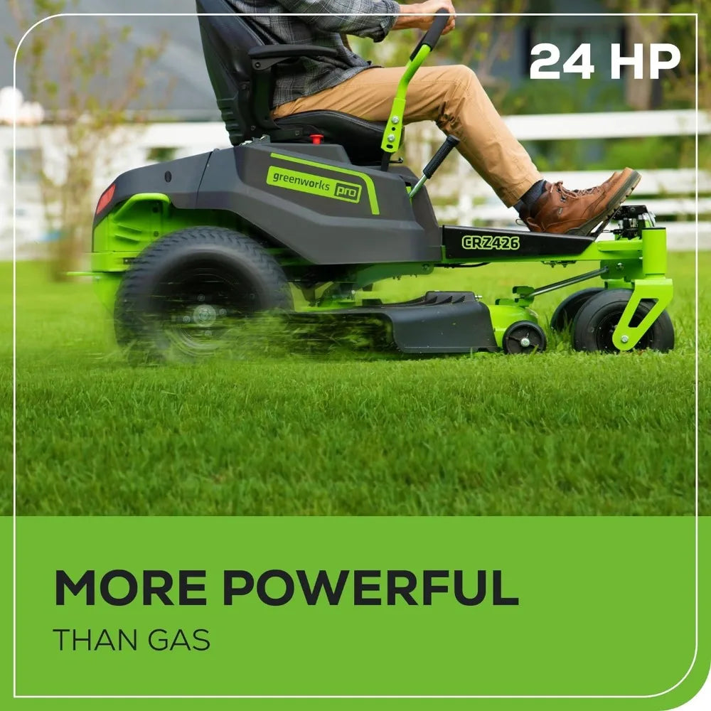 60V 42\" Cordless Electric Riding Mower