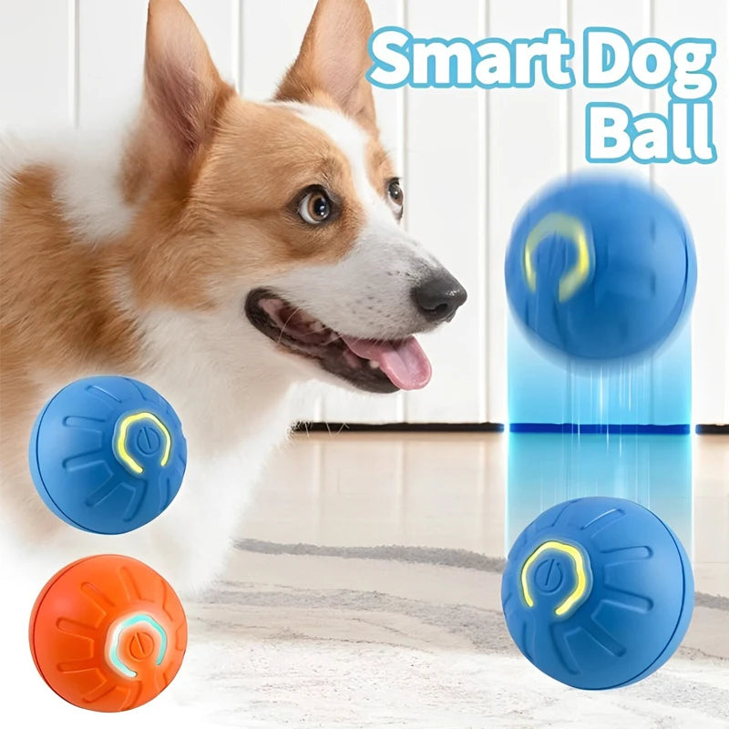 Smart Dog Toy Ball LED Interactive Pet Toy