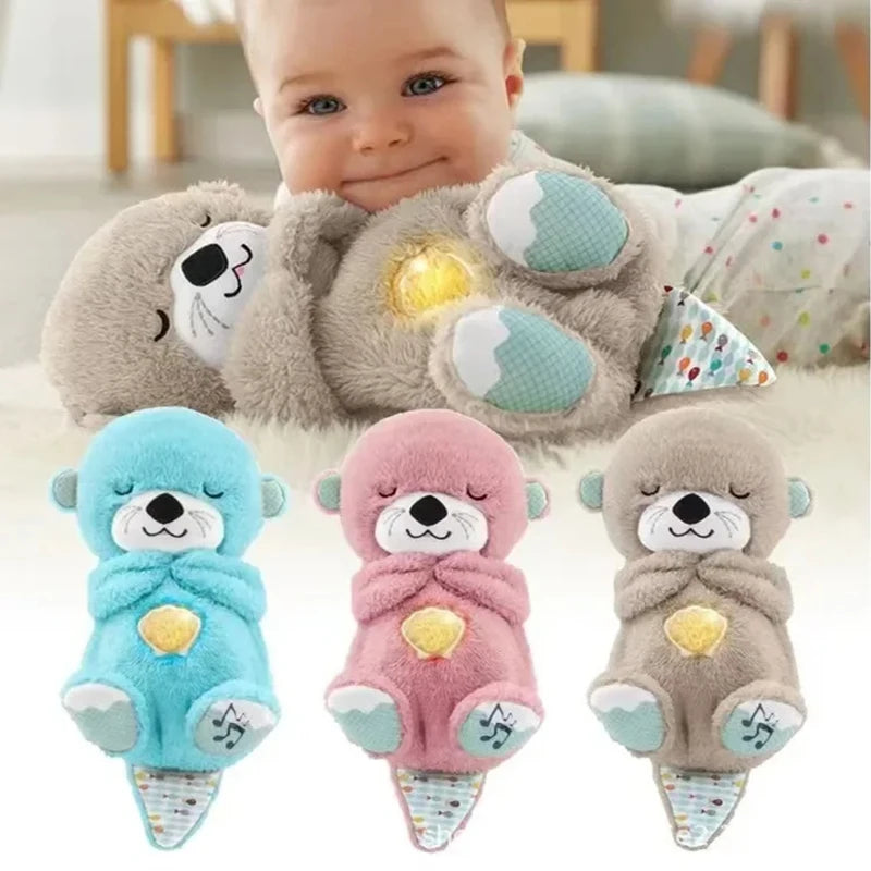 Breathing Bear Baby Soothing Plush Toy