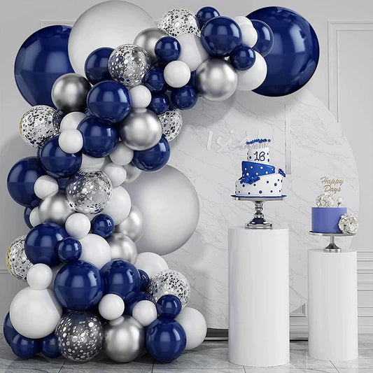 Navy Blue Balloon Arch Kit