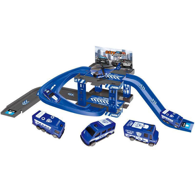 Multi-storey car parking playset