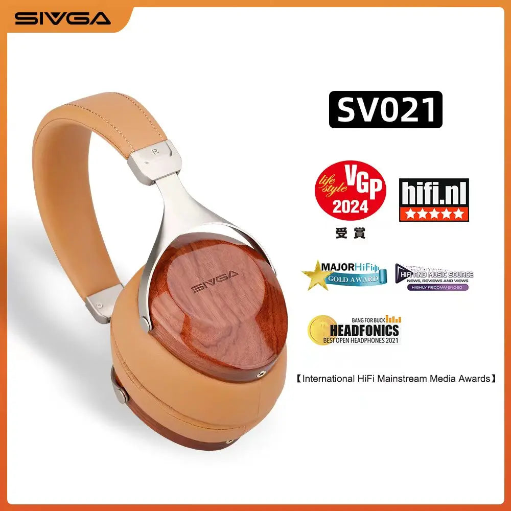 SIVGA SV021 Robin Wood Headphones