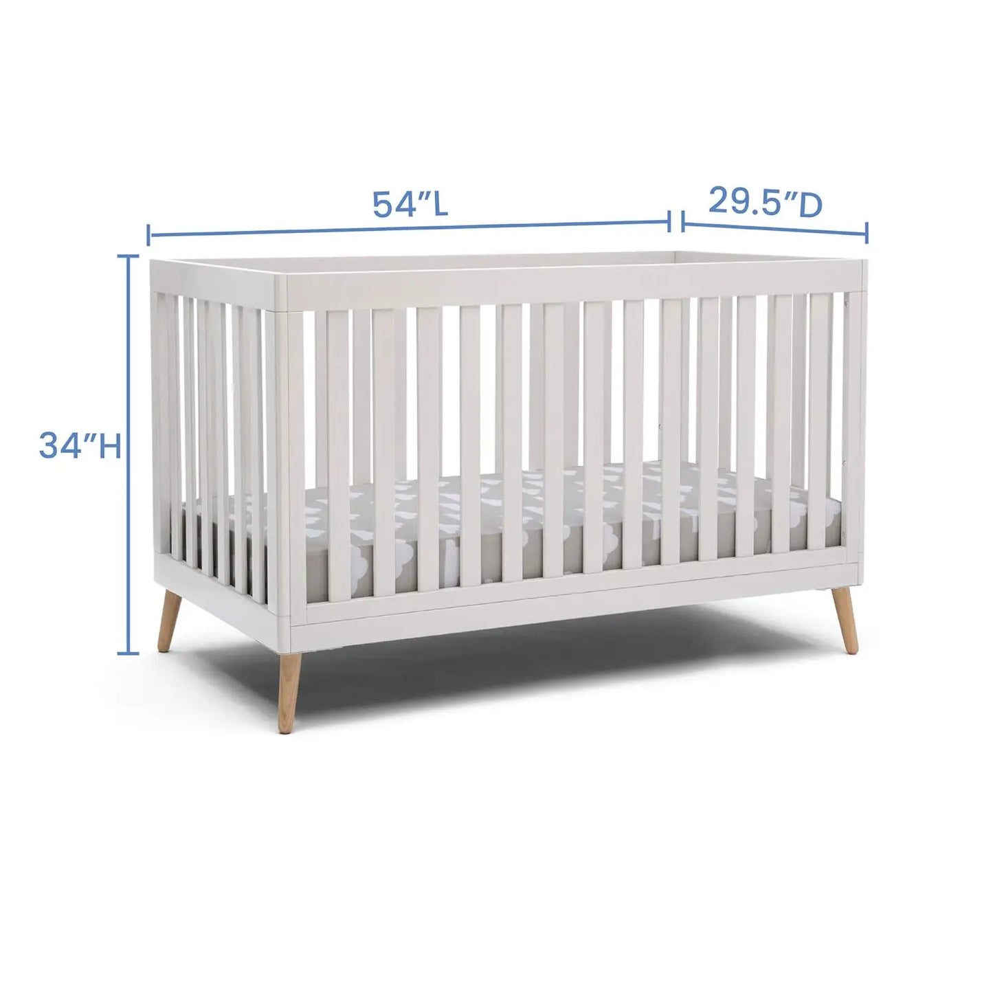 Delta Children Essex 4-in-1 Convertible Crib