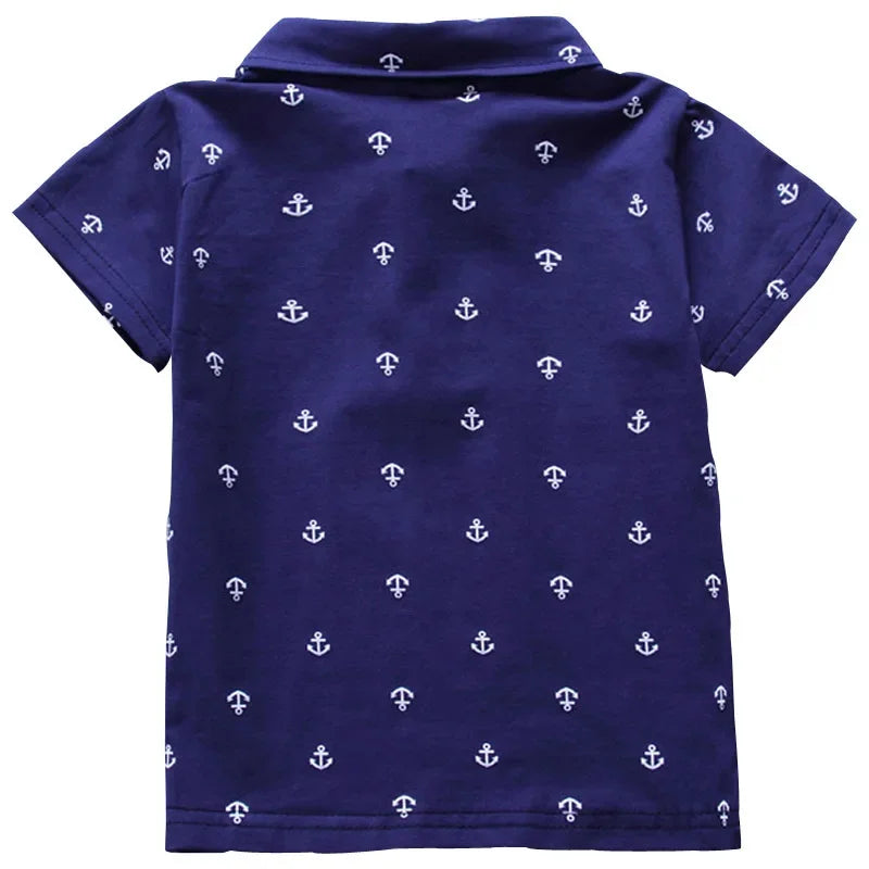 Breathable Boys Summer Shirt - Trendy Prints