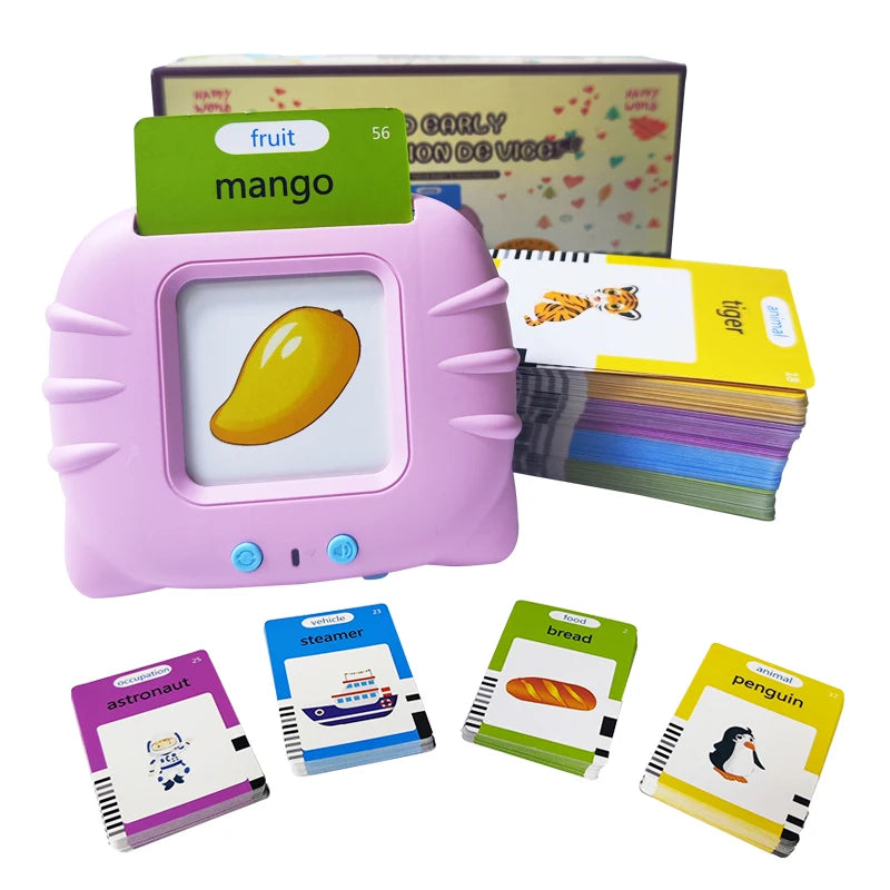 Montessori Learning Talking Flash Cards