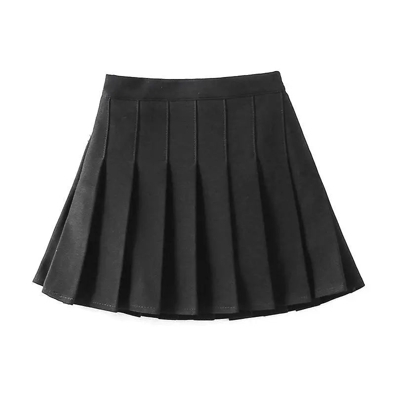 Girls School Uniform Pleated Skirt