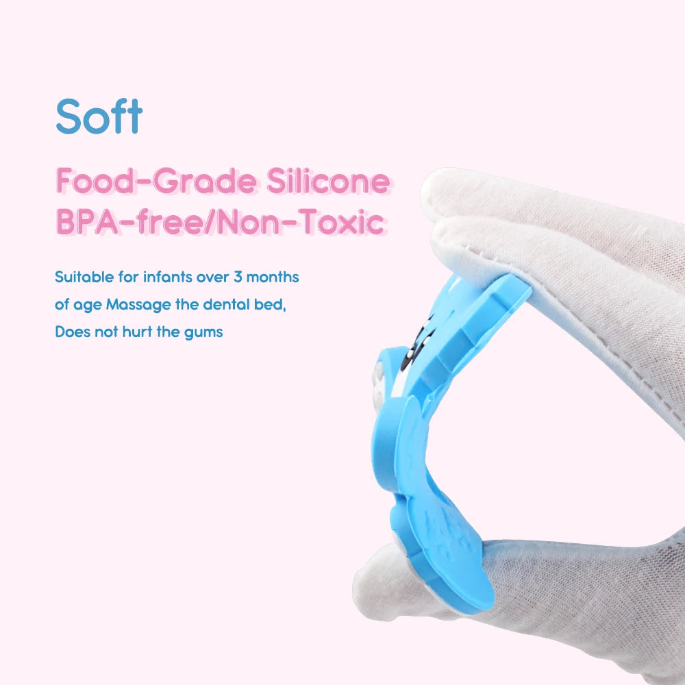 BPA-Free Silicone Baby Teethers Set