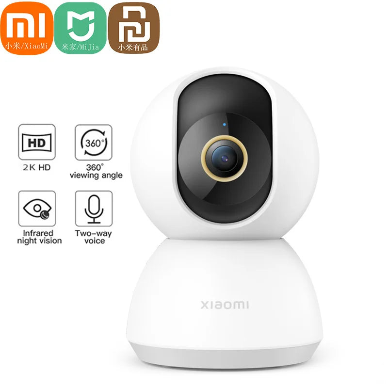 Xiaomi Mijia 1296P Smart IP Camera - Night Vision, AI Detection