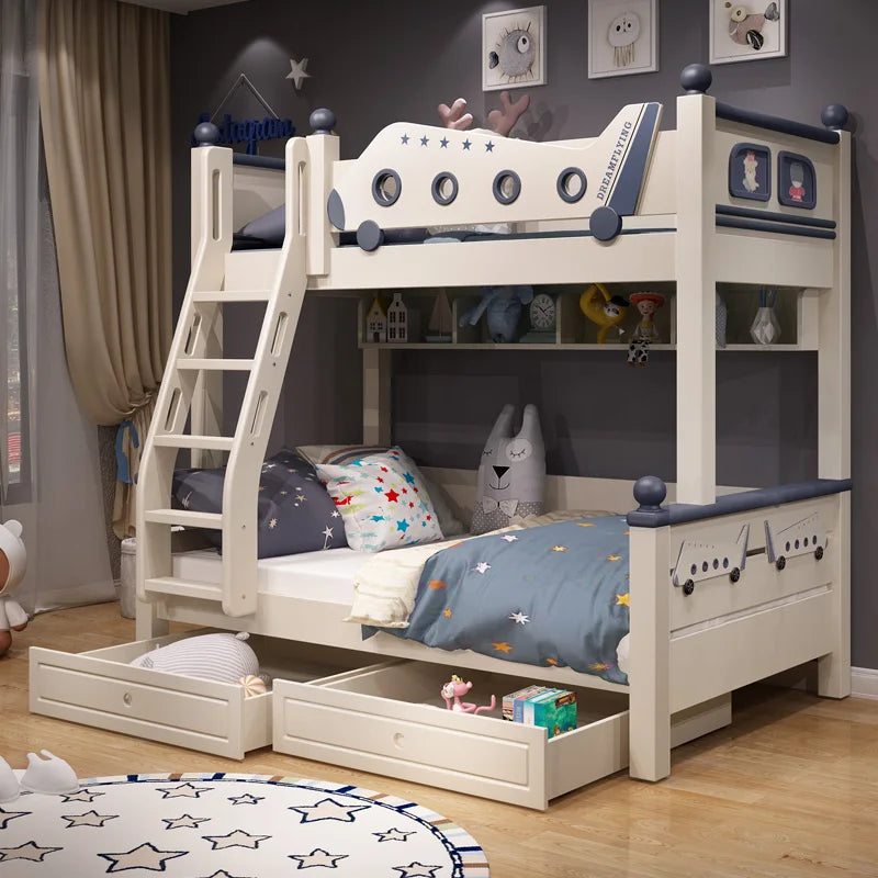 Luxury Princess Bunk Bed for Girls