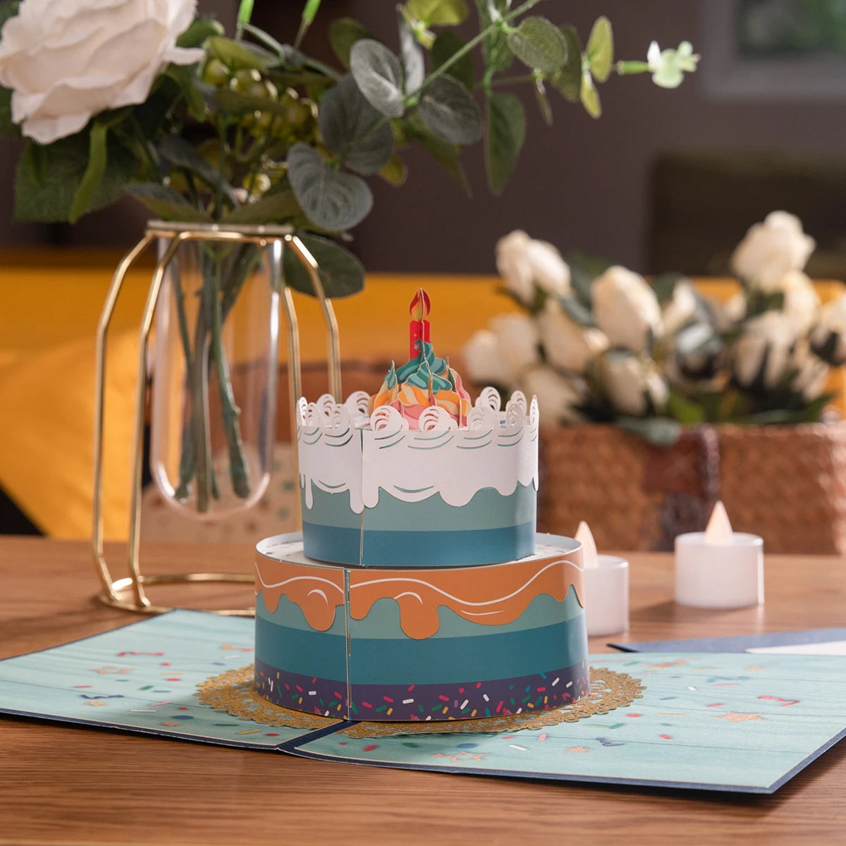 Pop-Up Birthday Gift Cards