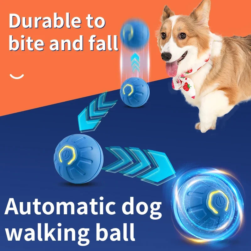 Smart Dog Toy Ball LED Interactive Pet Toy