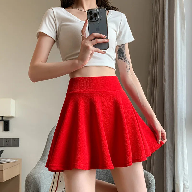 Women's Sexy Mini Pleated Skirt