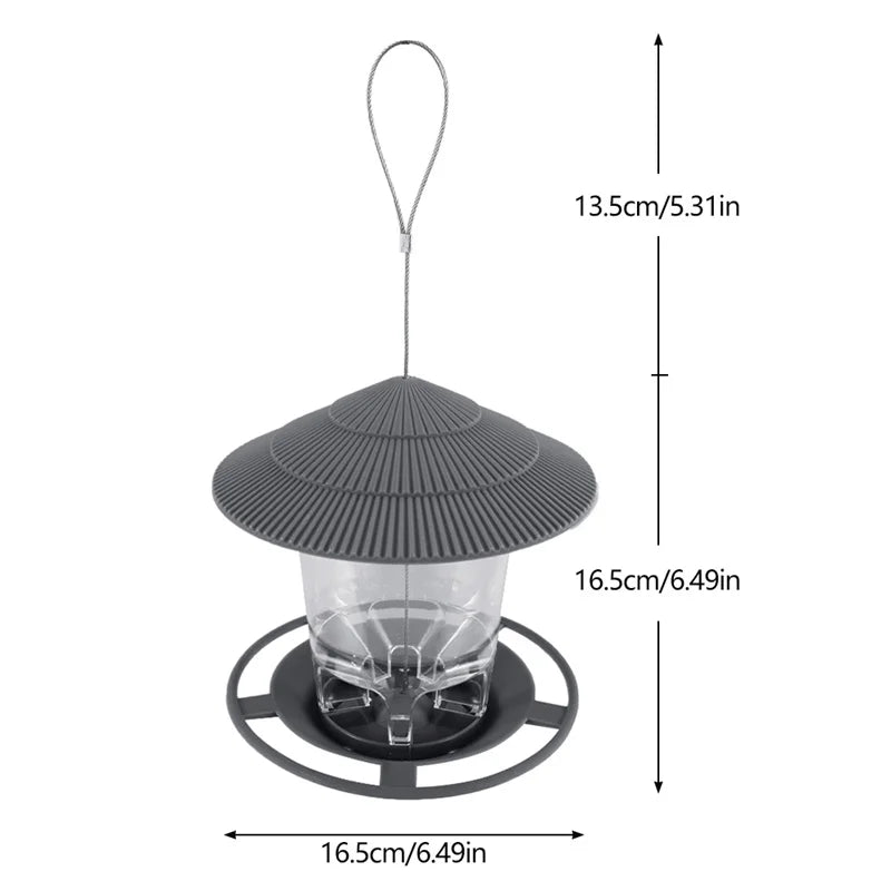 Outdoor Bird Feeder Automatic Nut Dispenser