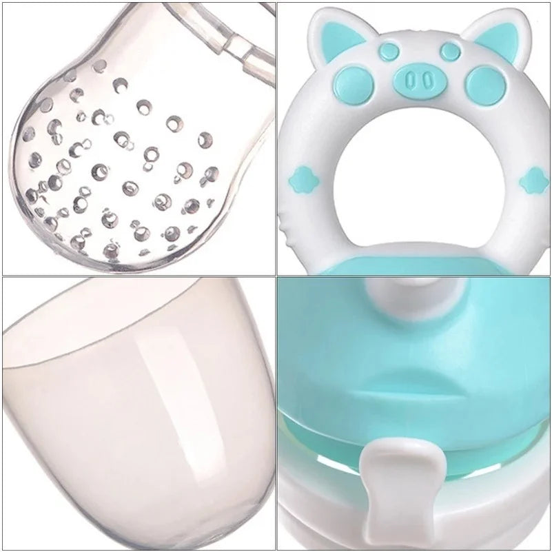 3-in-1 Baby Nipple Fresh Food Feeder