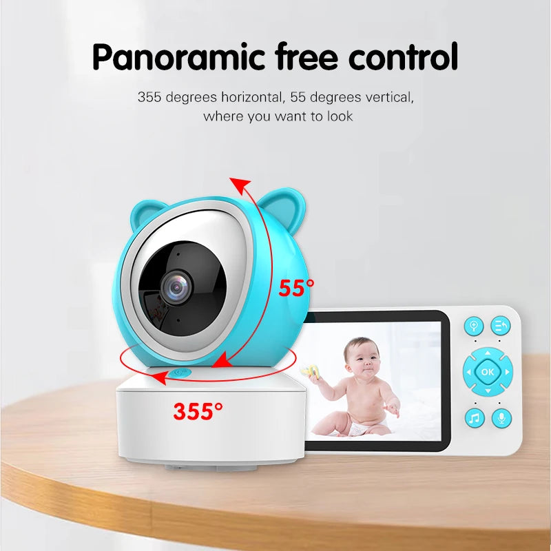 1080P Tuya Smart WiFi Baby Monitor