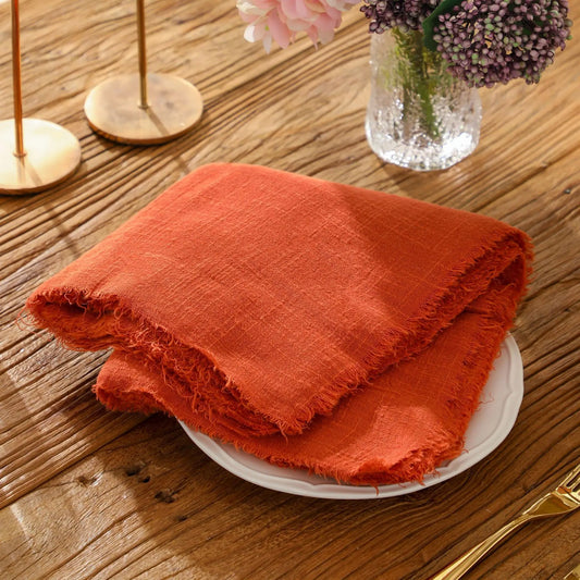 Luxury Cotton Gauze Crepe Napkins 42x42cm