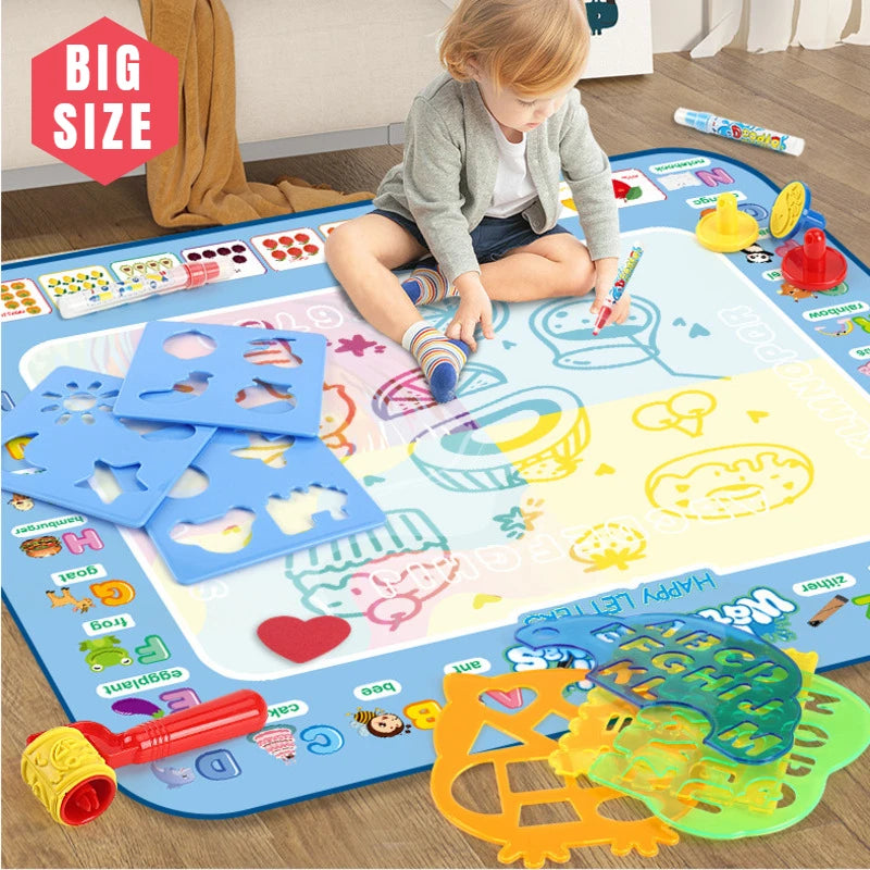 Magic Water Drawing Mat - Educational Fun