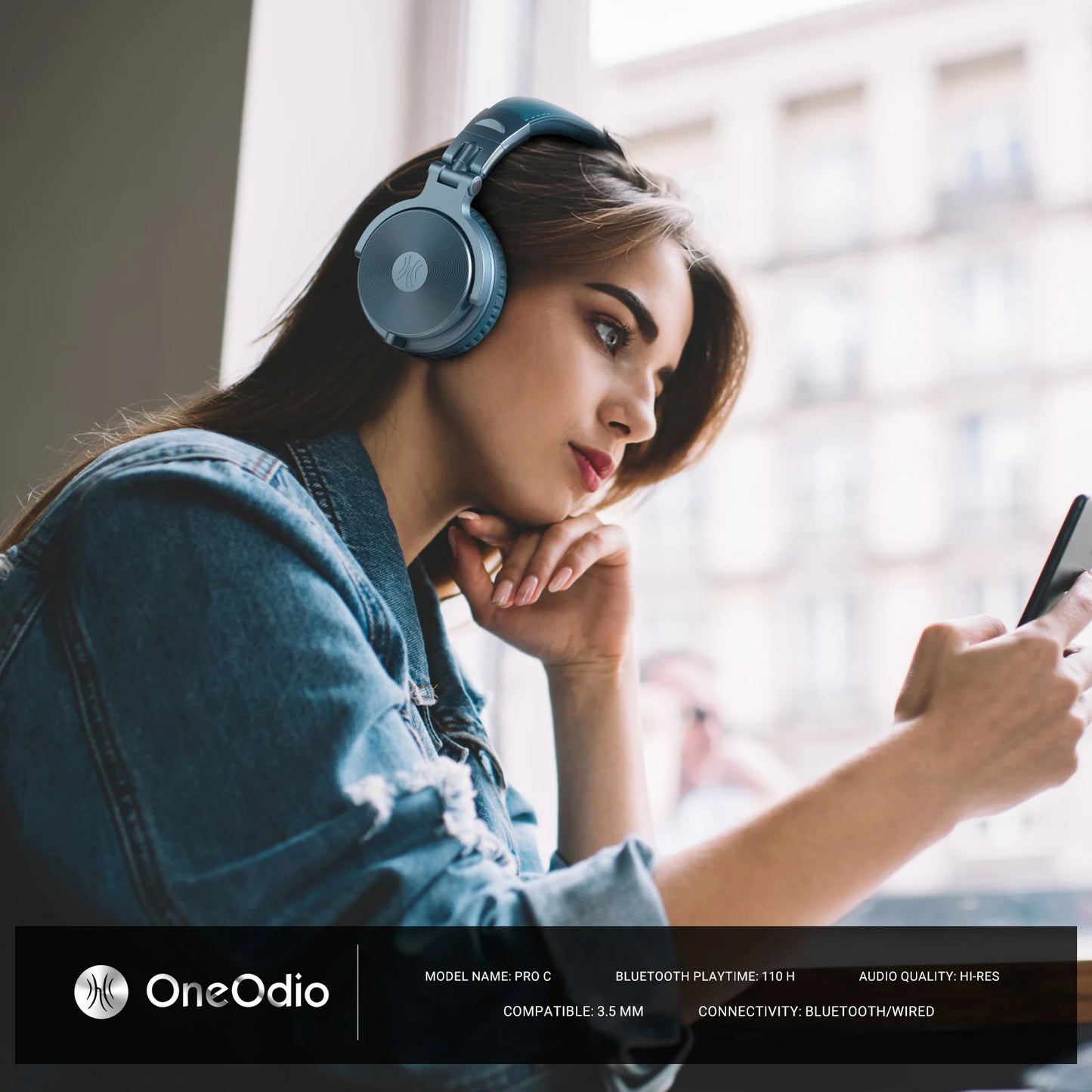 Oneodio Pro C Wireless Bluetooth Headphones