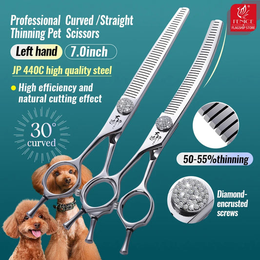 Fenice Left Handed Dog Grooming Scissors