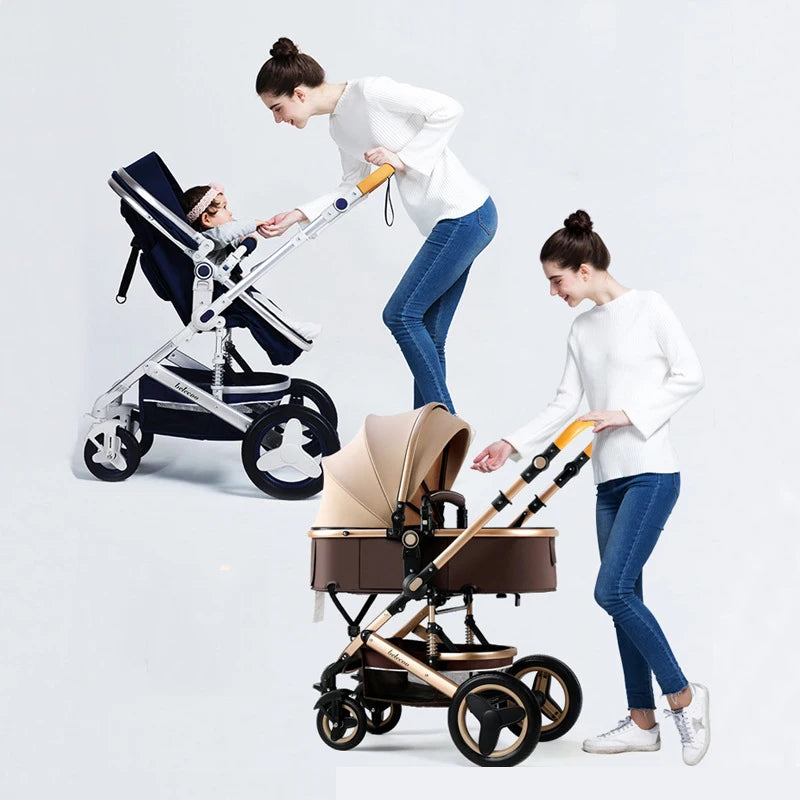 Luxury 2-in-1 Baby Stroller