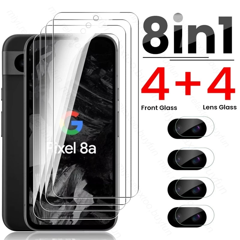 8-In-1 Tempered Glass Protector