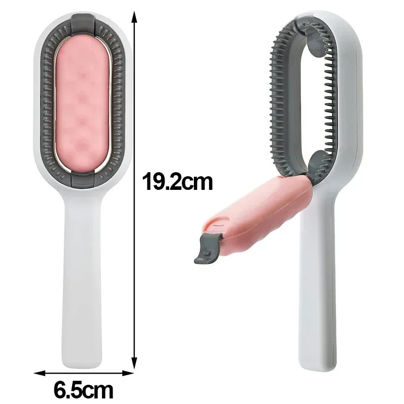 4-In-1 Pet Hair Removal Brush with Water Tank