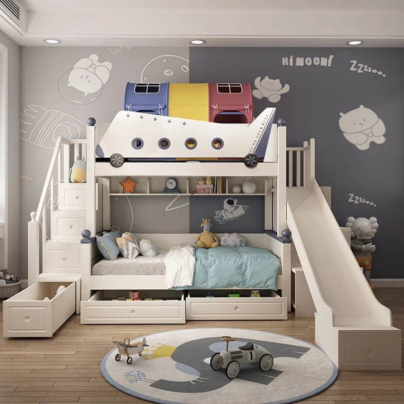 Luxury Princess Bunk Bed for Girls