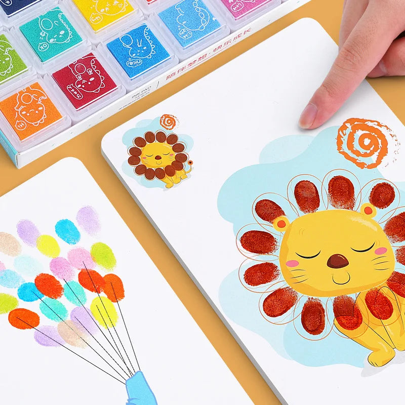 Montessori Kids Finger Drawing Kit