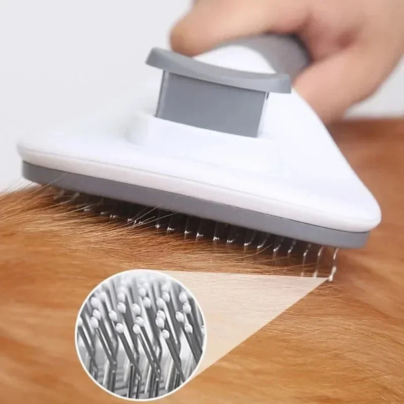 Self Cleaning Pet Hair Remover Brush