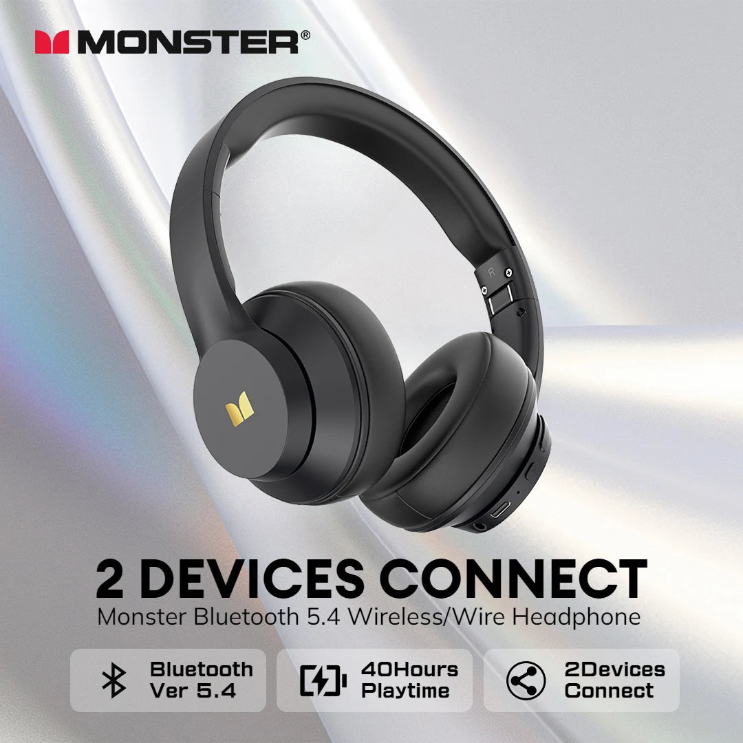 Monster Mission 100 Wireless Headphones