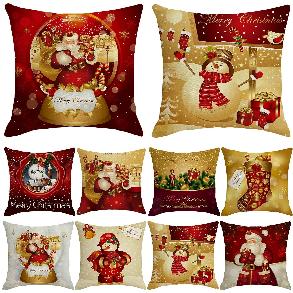 Christmas Cushion Cover - Festive Home Decor 2023