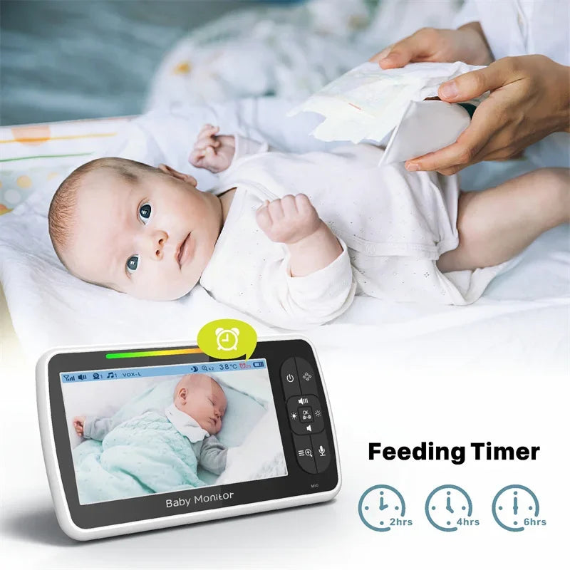 Babystar 5-inch Video Baby Monitor