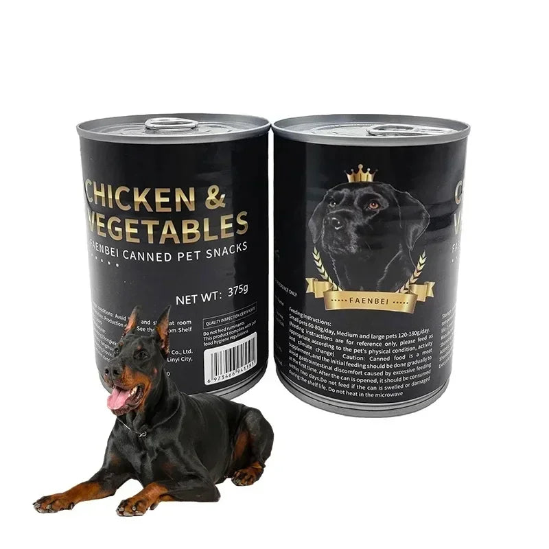 375g Wet Dog Food - Pet Canned Snacks