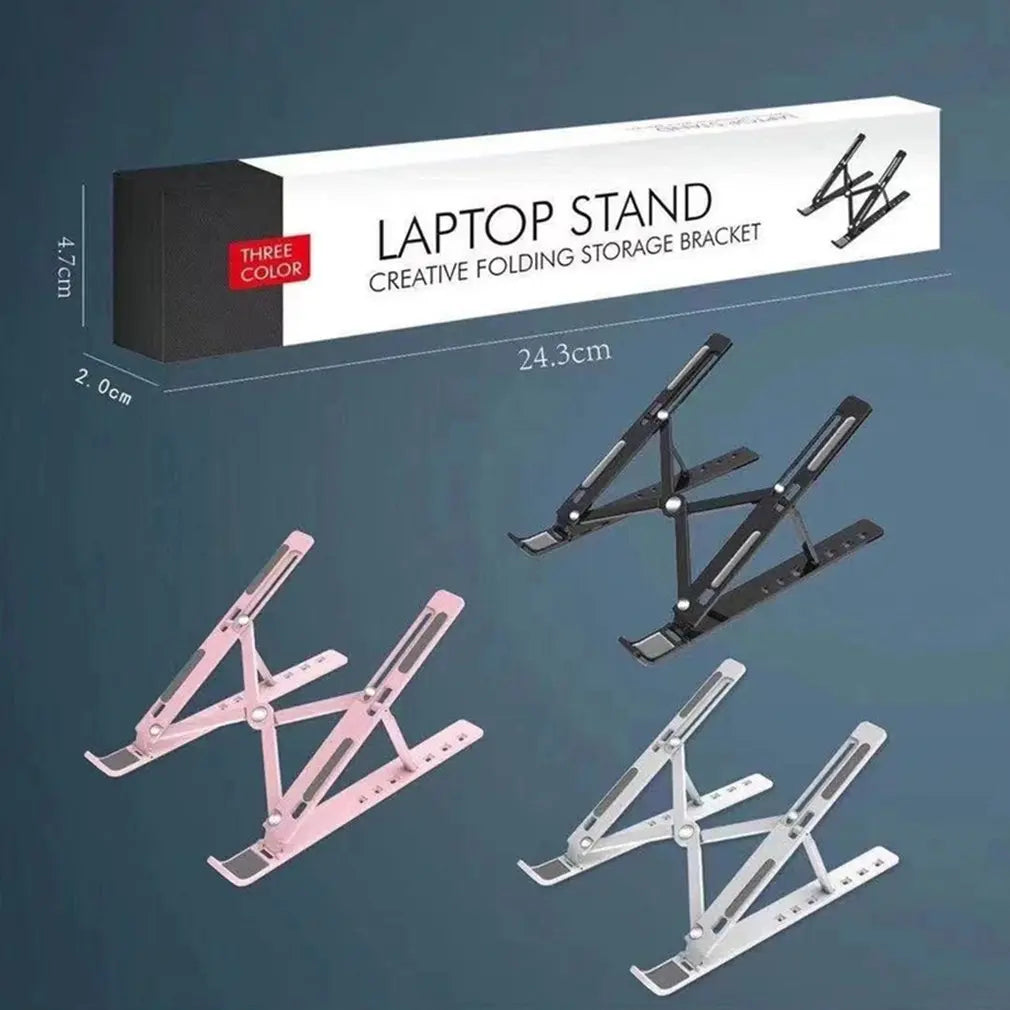 Foldable Laptop Stand - Adjustable & User-Friendly