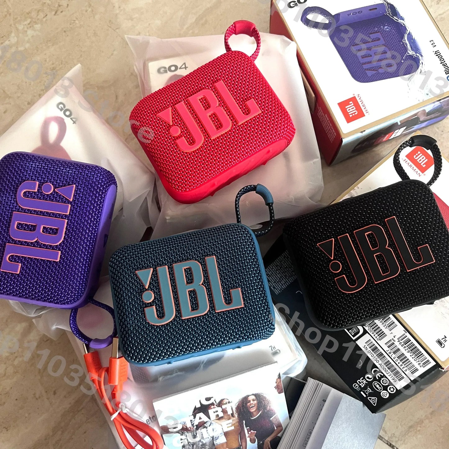 JBL GO4 Portable Bluetooth Speaker