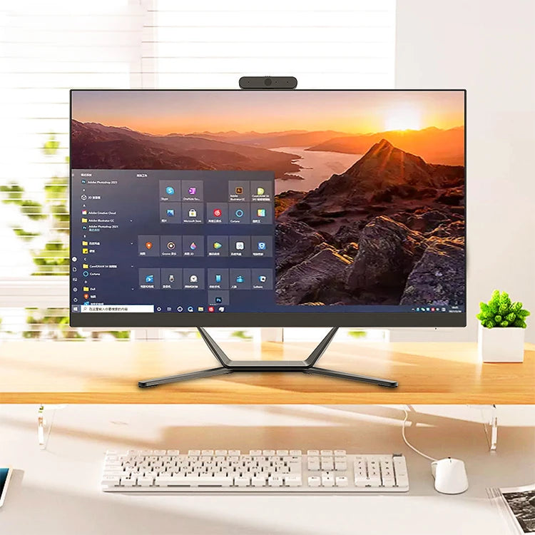21.5-Inch All-in-One Barebone Desktop Computer