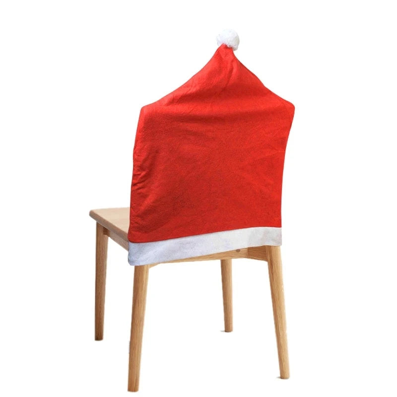 Christmas Chair Cover Decoration - Xmas Navidad 2023