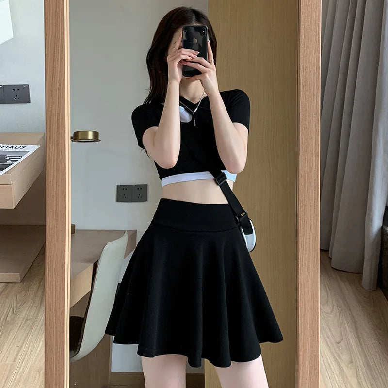 Women's Sexy Mini Pleated Skirt