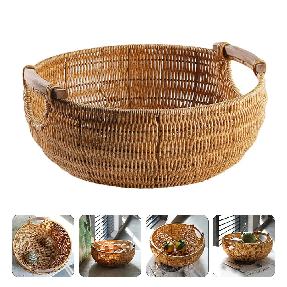 Premium Plastic Fruit Basket Set