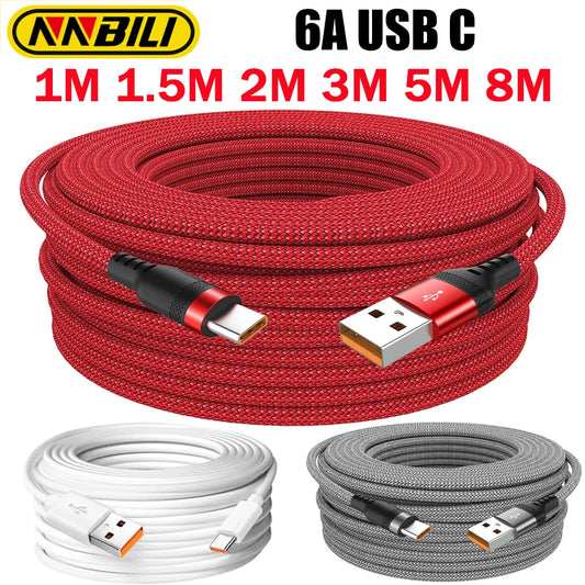 6A Super-Charging USB C Cable