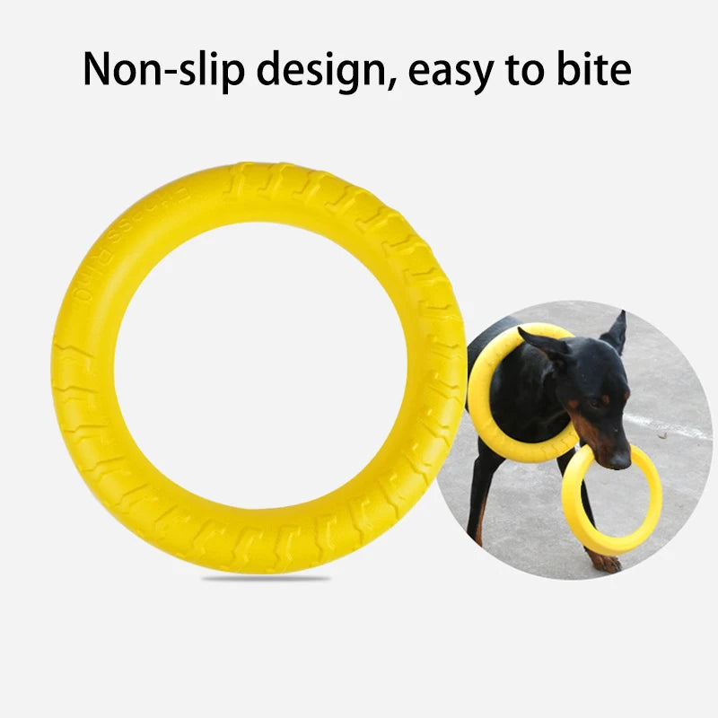 Interactive Floating Dog Training Ring Toy