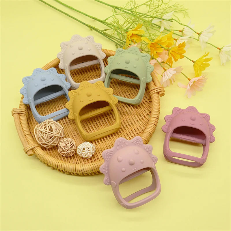 Soft Silicone Baby Teether Set