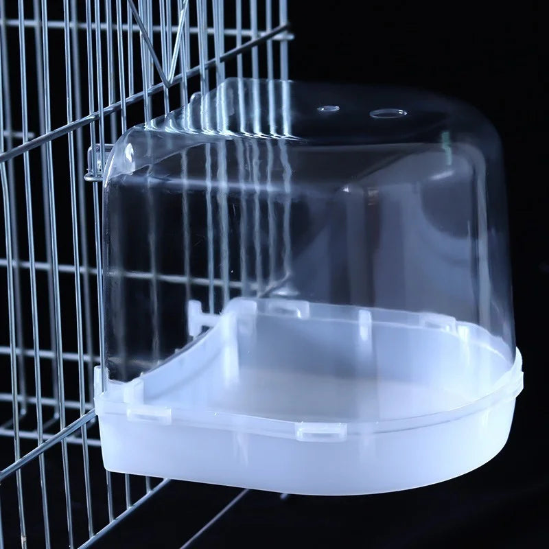 Bird Bath Cube Parrots Bathtub