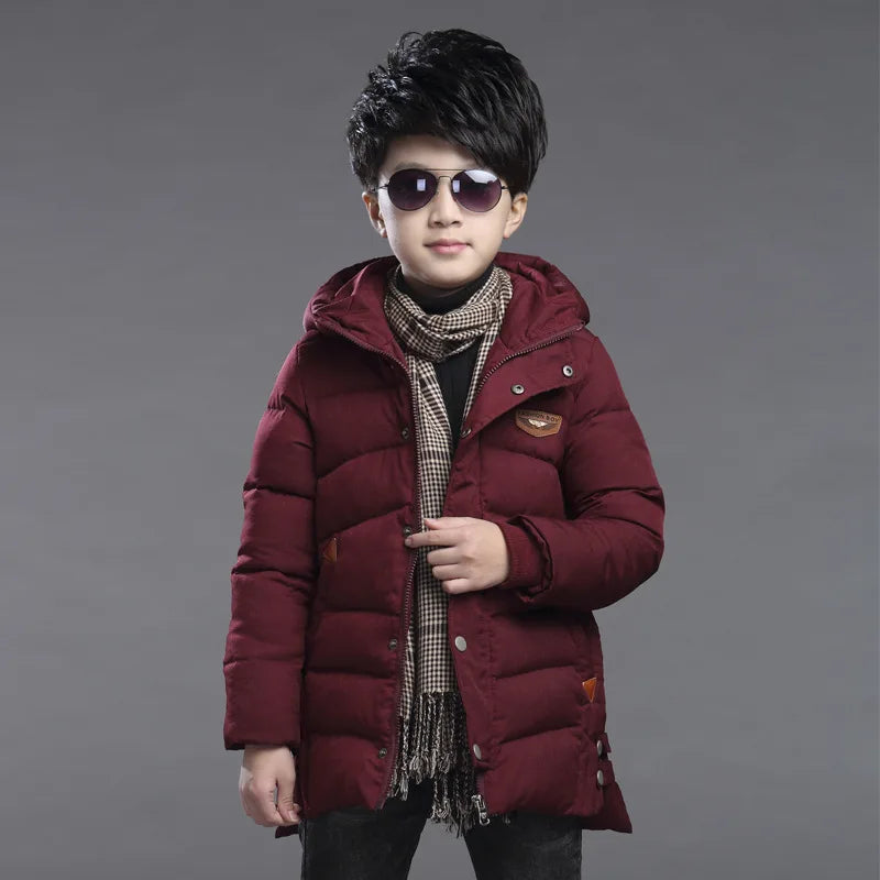 Big Boys Fashion Hooded Jacket