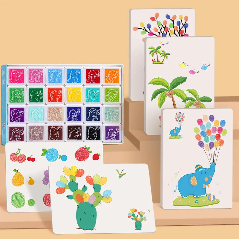 Montessori Kids Finger Drawing Kit