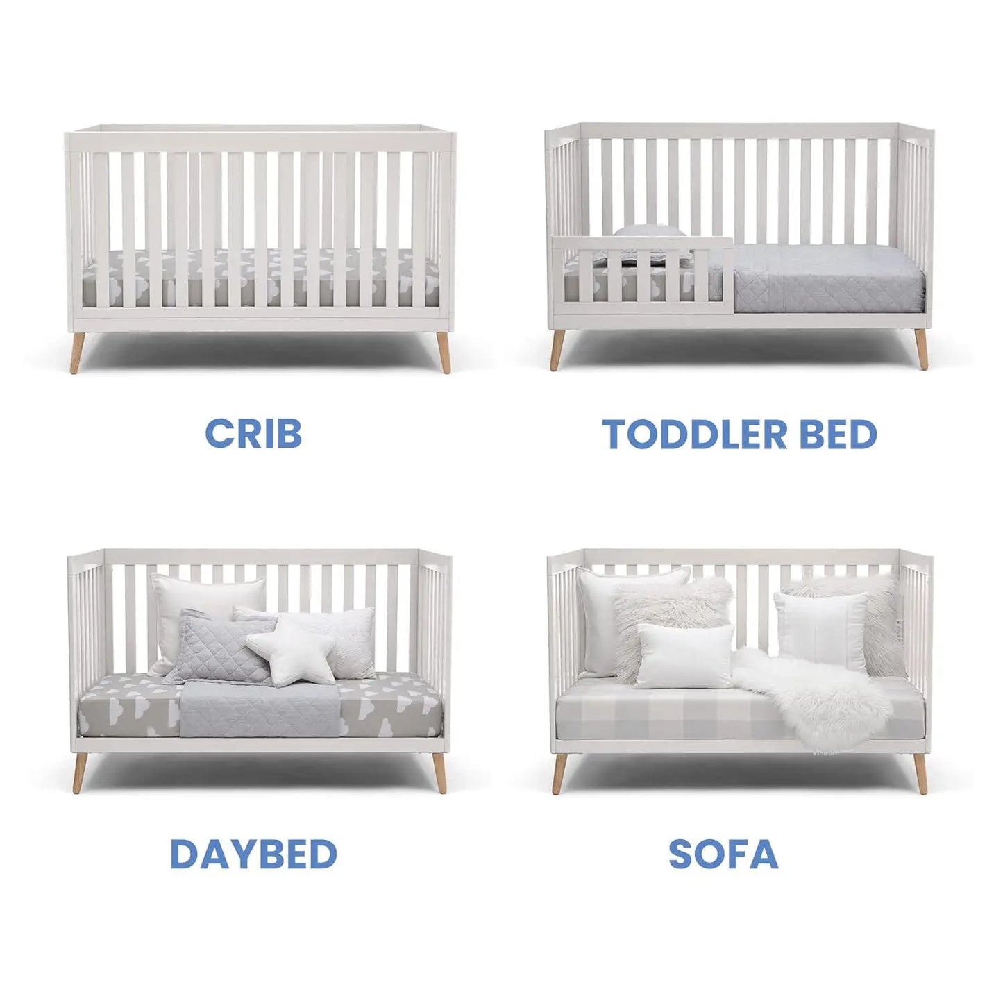 Delta Children Essex 4-in-1 Convertible Crib