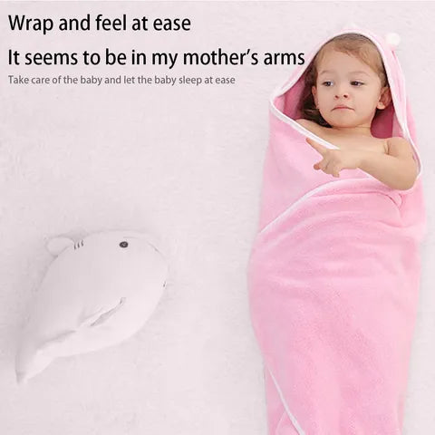 Cartoon Hooded Baby Bath Towel