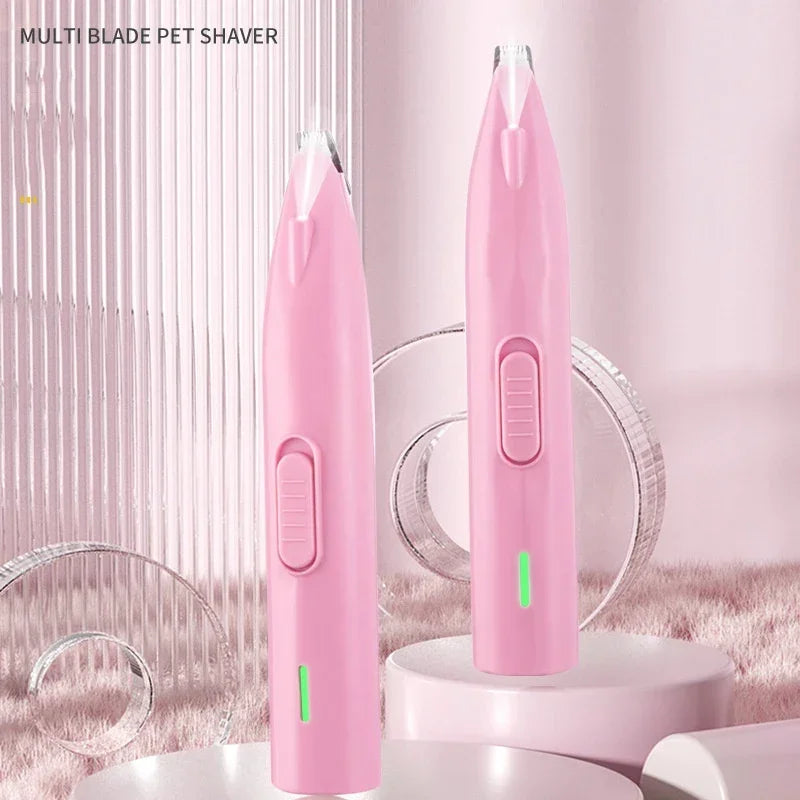 Professional Pet Hair Trimmer - Electric, Precise & Quiet