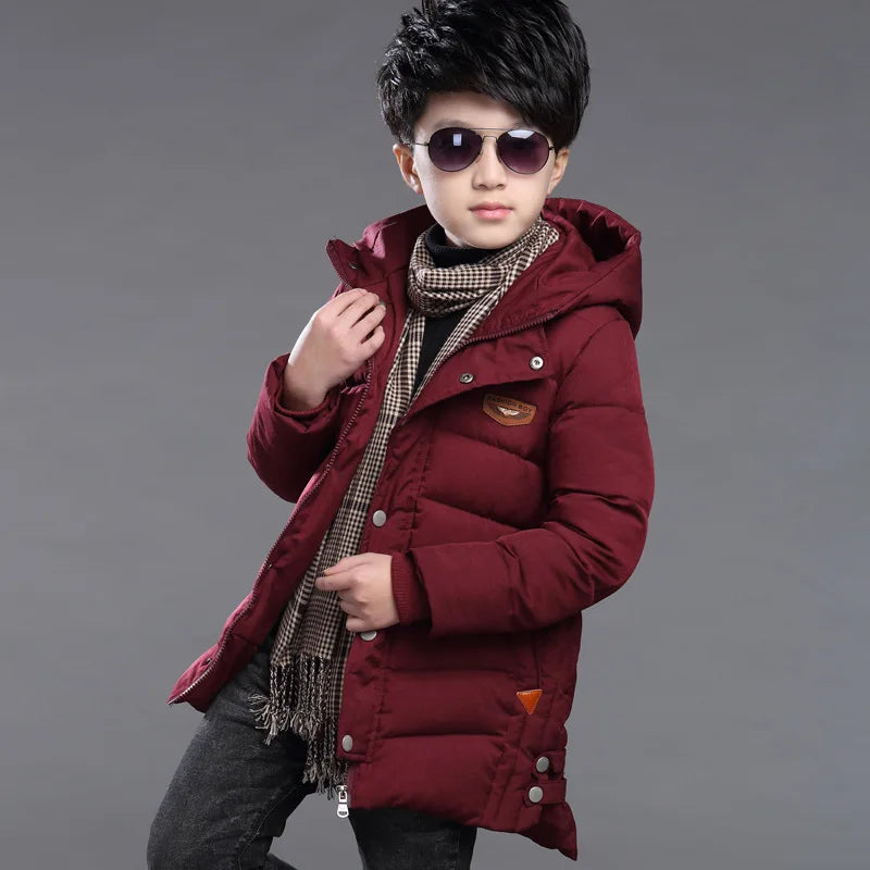 Big Boys Fashion Hooded Jacket